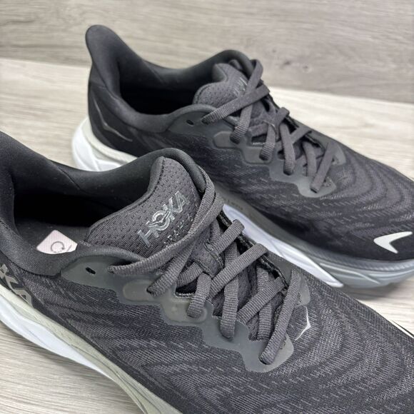 Hoka One One Arahi 6 Running Shoes Womens Sz 7 B Black Gray Athletic Sneakers LN - Picture 10 of 14